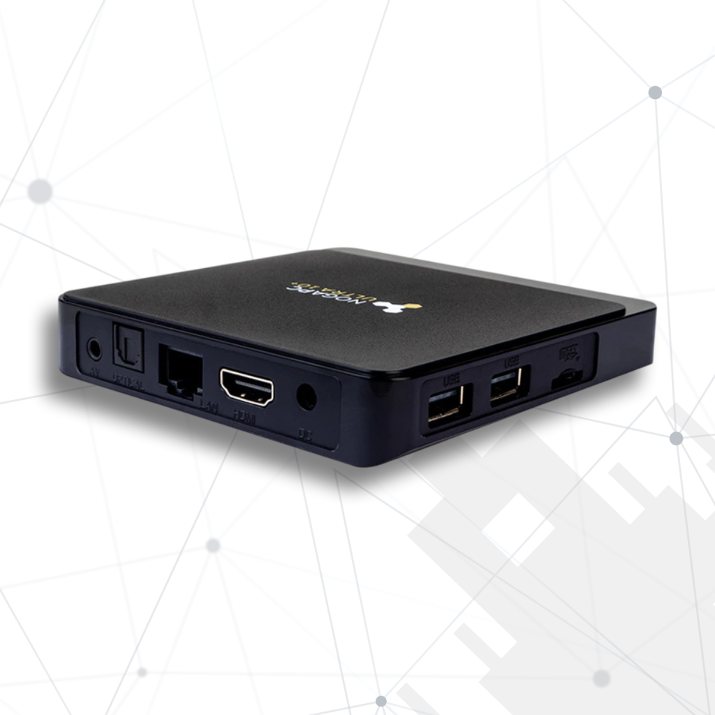 NOGA PC ULTRA10+ ANDROID BOX QUAD-CORE CORTEX A7 -2GB RAM HD 16 GB 2 USB HDMI
