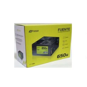 FUENTE PC NOGA GAMER / SERVIDOR ATX-650 W P4 HOMOLOGADA CALIDAD