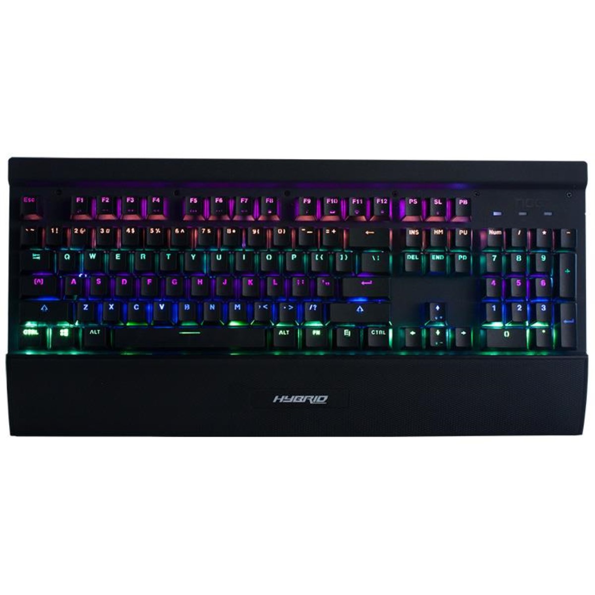 TECLADO NOGA NKB-HYBRID MECÁNICO GAMER RETROILUMINADO RGB HUE CHROMATIC LED