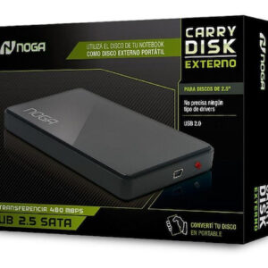 CARRY DISK NOGA UB2,5 SATA USB 2,0 2,5 SATA COFRE PARA DISCOS RIGIDOS Y SSD