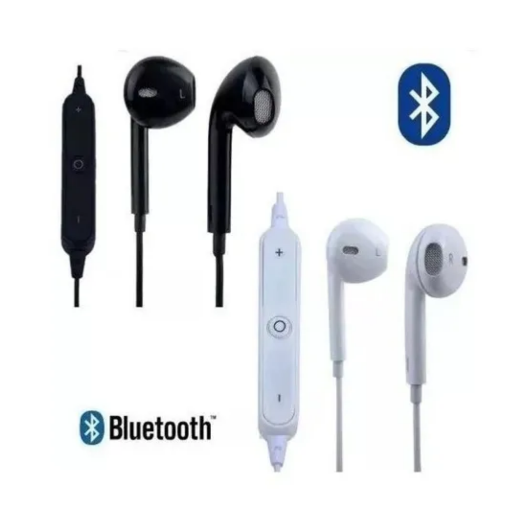 AURICULAR BLUETOOTH KOSMO KOS-S6 NEGRO SPORT IN EAR MANOS LIBRES CON MIC