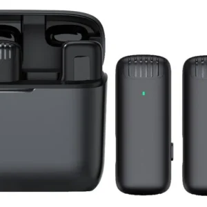 MICROFONO INALAMBRICO NOGA NG-MI11S X2 (DOBLE) STREAMING CORBATERO P/CELULAR TYPE C