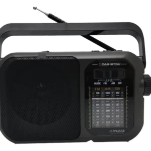 RADIO DAIHATSU D-RP62USB BLUETOOTH NEGRO DUAL AM/FM + CARGA USB + LUZ LED
