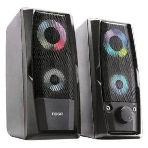 PARLANTES NOGA NG-95P BLUETOOTH TACTIL GAMER PC EFECTOS RGB SPECTRUM