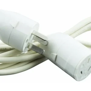 PROLONGADOR ALARGUE RICHI 10 METROS 250V MARFIL -FICHA 10A CABLE REF 3X0,75MM TALLER