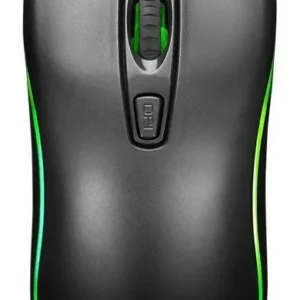 MOUSE NOGA ST-202 GAMER STORMER LED RGB 4D NEGRO 1200 DPI