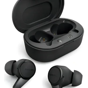 AURICULARES PHILIPS TAT-1207BK/00 NEGRO BLUETOOTH 5,2 IPX4 18HS HANDFREE CALLS
