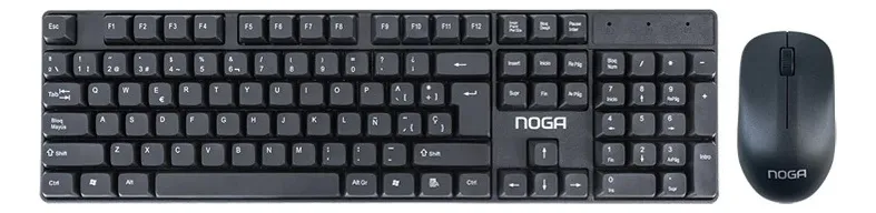 TECLADO Y MOUSE NOGA S5550 2,4 G INALAMBRICO USB 2.4GHZ