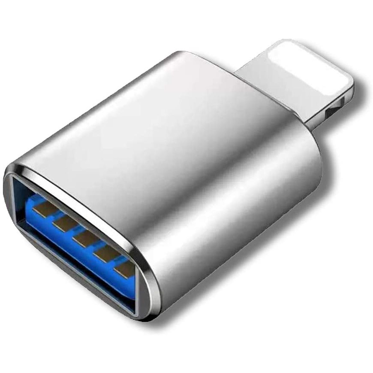 ADAPTADOR MICRO USB A IPHONE ALTA CALIDAD ALUMINIO HI-SPEED