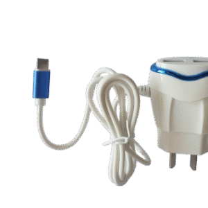 CARGADOR KOSMO KS-18C 220V TRAVEL 4,2A 2 SALIDAS USB + CABLE CON FICHA TIPO C