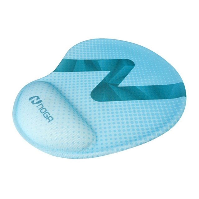 PAD MOUSE 3D NOGA CELESTE STORMER GEL REAL ANTIDESLIZANTE ERGONOMICO