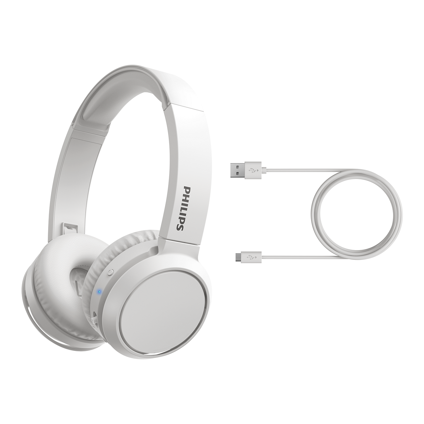 AURICULARES PHILIPS TAH-4205WT/00 BLANCO BLUETOOTH 5,0 – AUTONOMIA 29 HS HI-RES
