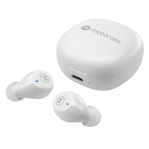 AURICULARES MOTOROLA MOTO BUDS 105 BLANCO TRUE WIRELESS TOUCH IPX5 21 HS