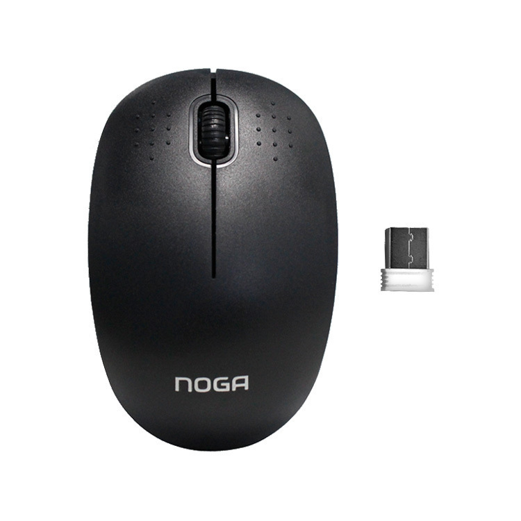 MOUSE NOGA NG-900U MINI NEGRO INALAMBRICO USB 2,4 GHZ PC NOTEBOOKS Y TABLETS