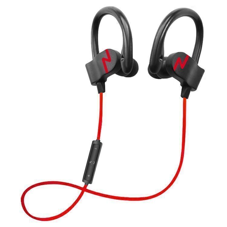AURICULARES NOGA NG-BT300 BLUETOOTH SPORT FIT NEGRO CABLE PLANO REMOTO
