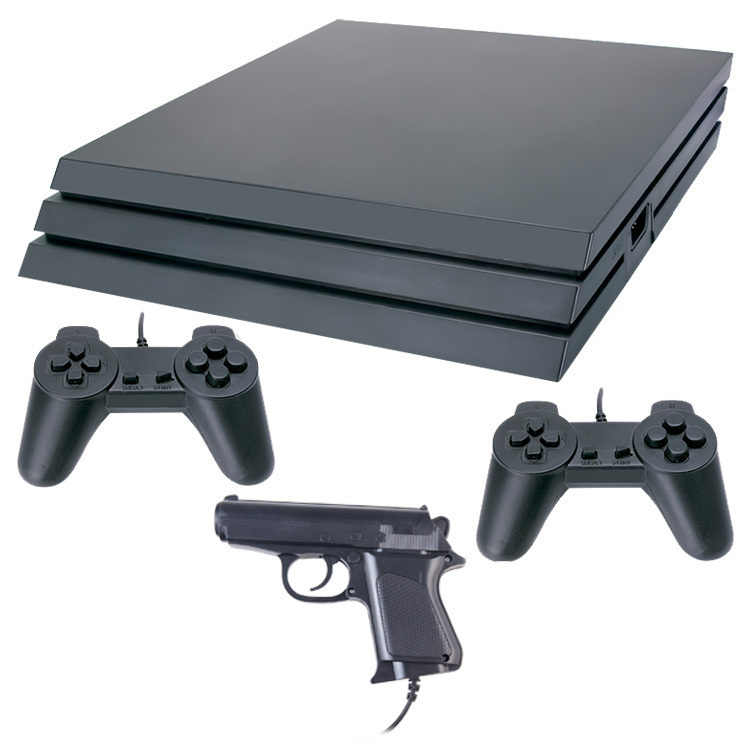 RETRO GAMING CONSOLA NOGA NG-FG01 8 BITS 2 JOYSTICK 1 PISTOLA JUEGOS INCLUIDOS