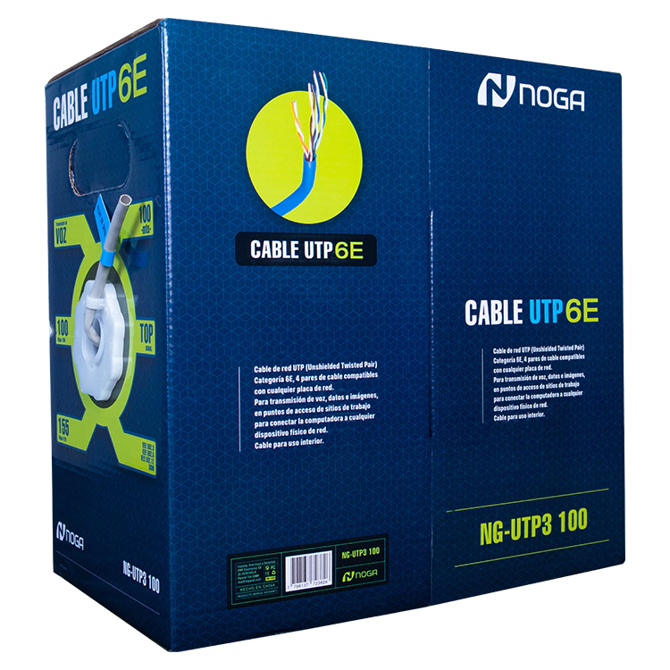 CABLE NOGANET UTP NG-UTP3 CAT 6E 100 MT