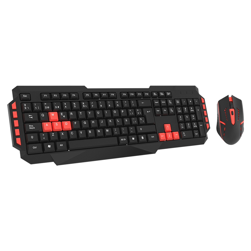 TECLADO Y MOUSE NOGA NKB-350 GAMER 1500DPI TECLAS CLAVES