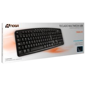 TECLADO MULTIMEDIA USB NOGA 78005