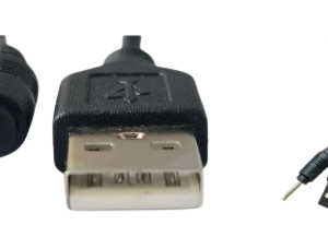 CABLE ADAPTADOR USB A FICHA JACK OD 2,5 MM P/ CONSOLAS / RELOJES / AROMATIZADOR