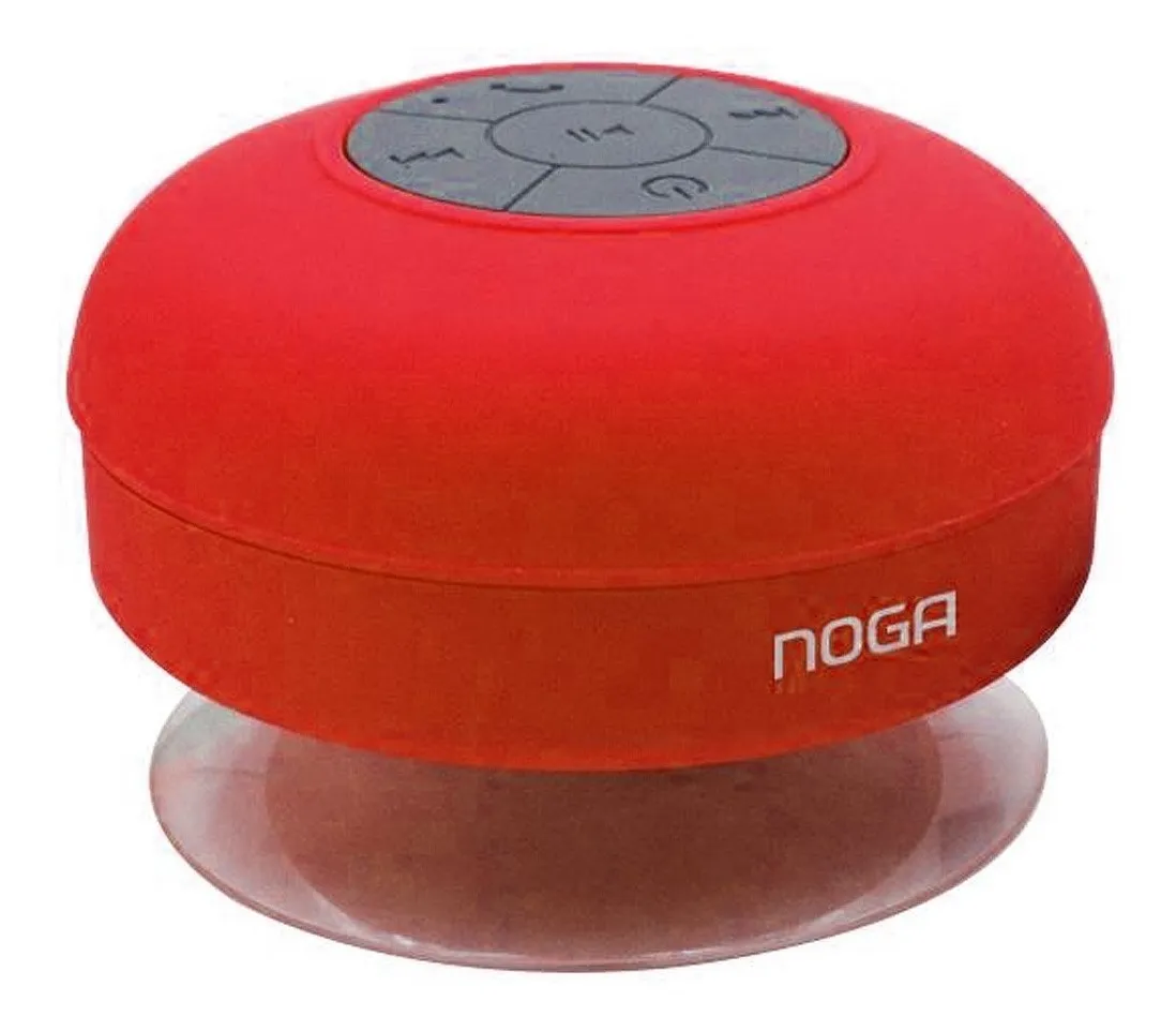 PARLANTE NOGA NG-P78RJ ROJO BLUETOOTH / RESISTENTE AL AGUA VENTOSA DUCHA PARLANTE NOGA NG-P78RJ ROJO BLUETOOTH / RESISTENTE AL AGUA VENTOSA DUCHA
