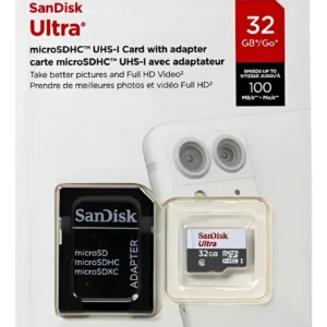 MEMORIA SANDISK MICRO SD 32 GB CLASE 100 ULTRA 100 MB/S SPEED