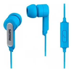 AURICULARES PHILIPS SHE-1405BL AZUL IN EAR BASS+M/L MIC REMOTO