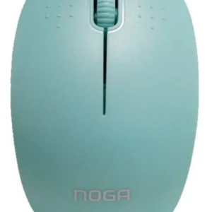 MOUSE NOGA NG-900U MINI VERDE TURQUEZA INALAMBRICO USB 2,4 GHZ PC NOTEBOOKS Y TABLETS