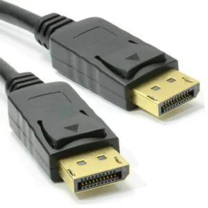 CABLE DISPLAYPORT (MALE) TO DISPLAYPORT (MALE) 1,8MT GOLD FULL HD 1920 x 1080