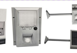 REFLECTOR LUZ LED SOLAR KOSMO KSM 108 PARA PATIOS JARDINES BALCONES
