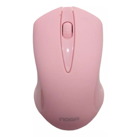 MOUSE NOGA NGM-680 3D ROSADO INALAMBRICO USB 2,4 GHZ PC NOTEBOOKS Y TABLETS