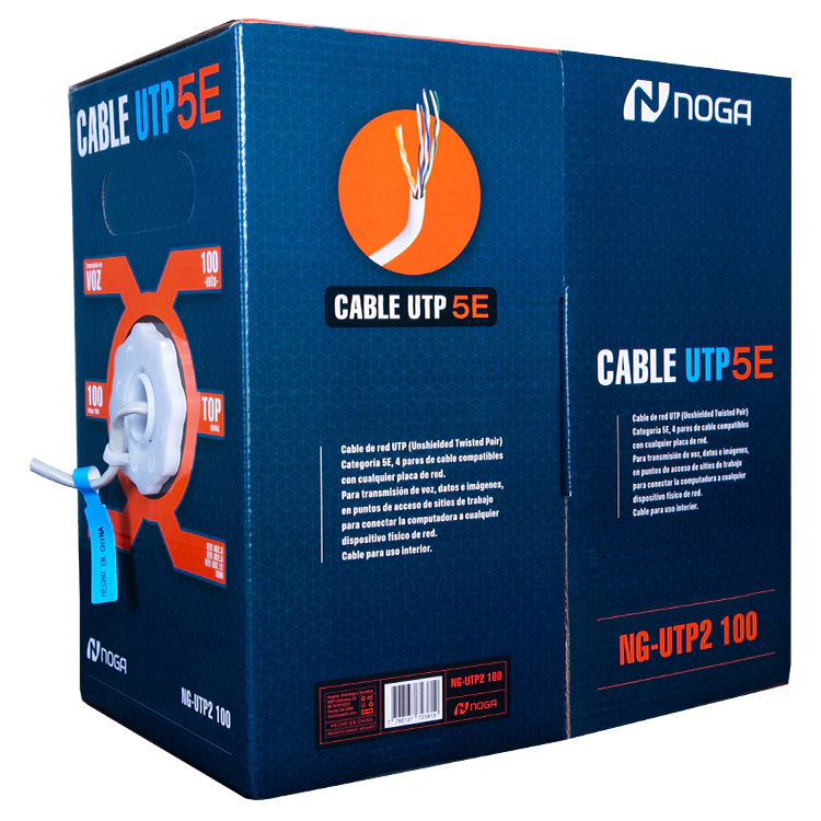 CABLE NOGANET UTP NG-UTP2 CAT 5 100 MT