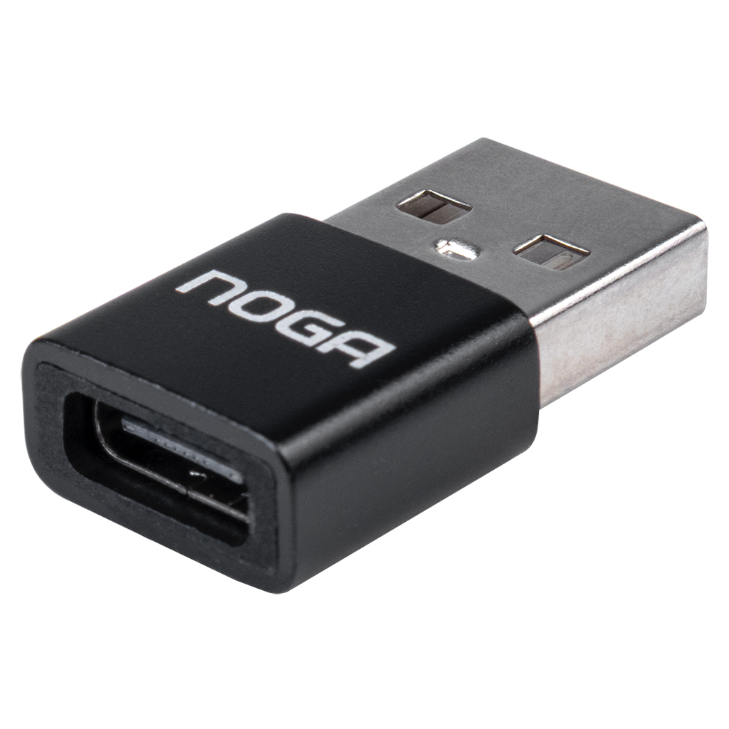 ADAPTADOR NOGA TC-USB 480MBPS USB MACHO A USB TYPE C HEMBRA