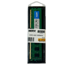 MEMORIA RAM MERX DDR3 4GB 1600mz 1.35v