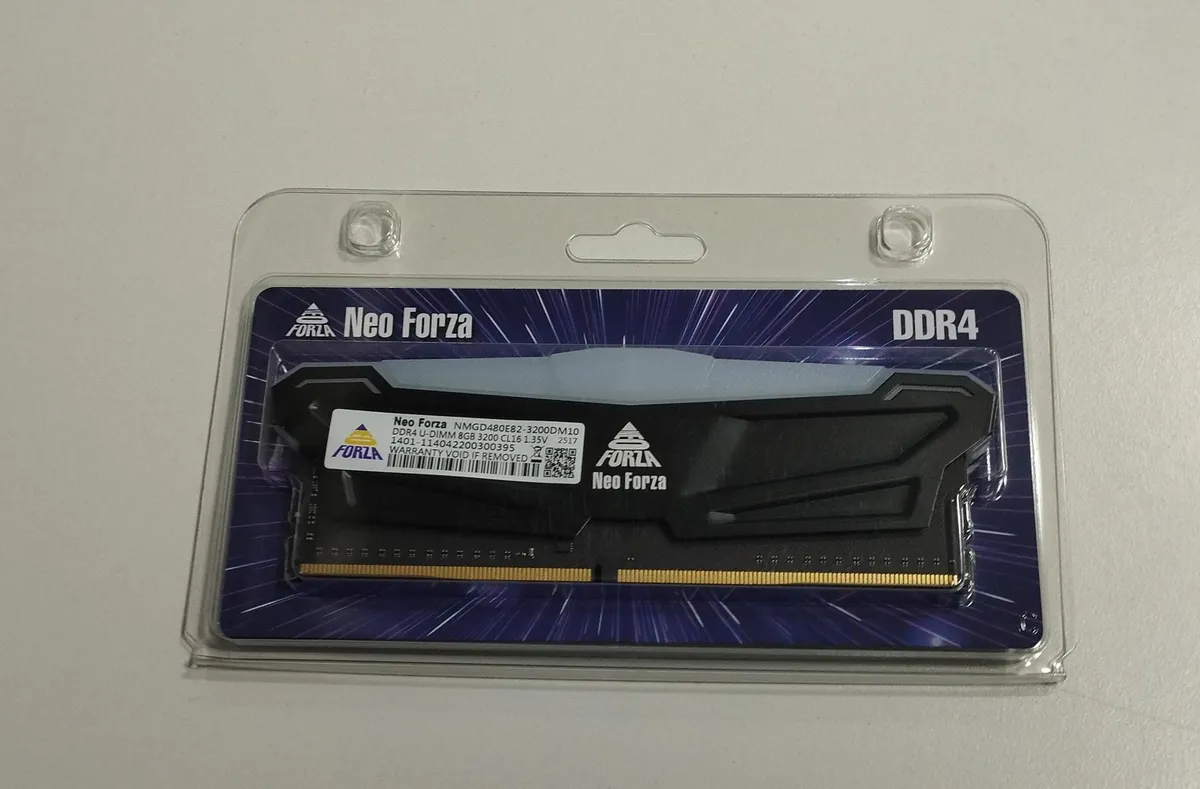 MEMORIA UDIMM NEO FORZA DDR4 8GB 3200Hz RGB NOX BOX - Imagen 2
