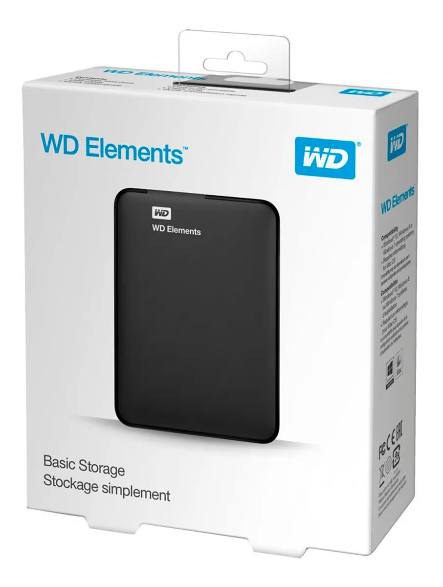 DISCO RIGIDO EXTERNO 5TB WD ELEMENTS USB 3.0 DISCO RIGIDO EXTERNO 5TB WD ELEMENTS USB 3.0