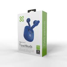Auriculares Klip Xtreme Tws Touchbuds Con Bluetooth V5.0 Azul