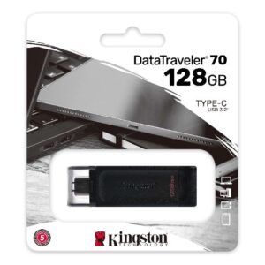 PENDRIVE KINGSTON DT70 128 GB USB USB-C 3,2 – SALIDA TYPE C