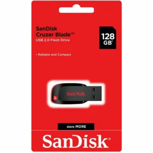 PENDRIVE SANDISK SDCZ50 CRUZER BLADE 128 GB USB 2.0