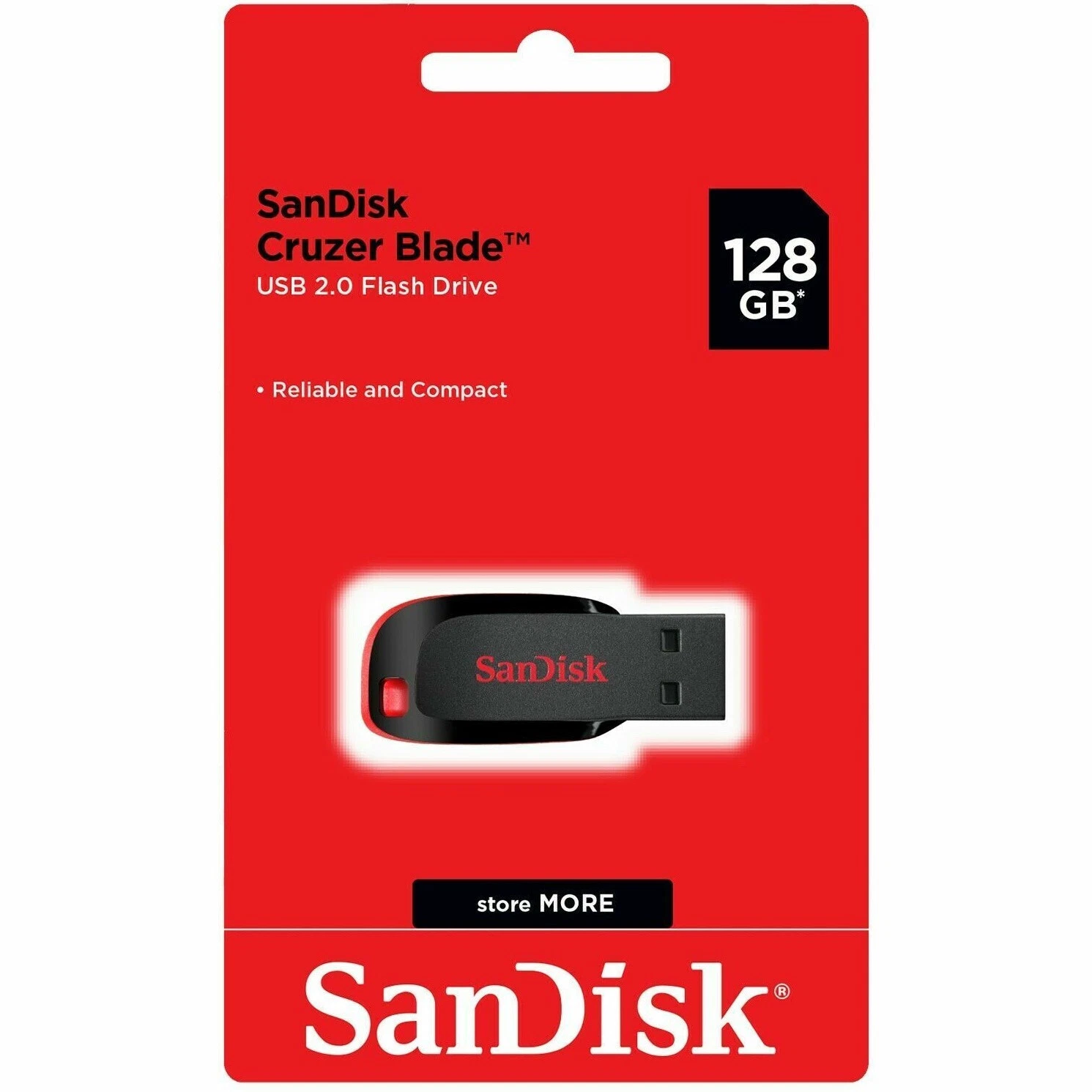 PENDRIVE SANDISK SDCZ50 CRUZER BLADE 128 GB USB 2.0 PENDRIVE SANDISK SDCZ50 CRUZER BLADE 128 GB USB 2.0