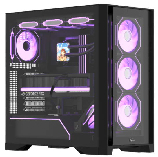 GABINETE GAMER FORMULA V LINE AIR POWER G8 FLOE BLACK (ATX, 5 FANS FLOE 12 ARPW) GABINETE GAMER FORMULA V LINE AIR POWER G8 FLOE BLACK (ATX, 5 FANS FLOE 12 ARPW)
