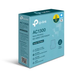 ADAPTADOR USB AC1300 NANO WIRELESS MU-MIMO ARCHER T3U NANO TP LINK