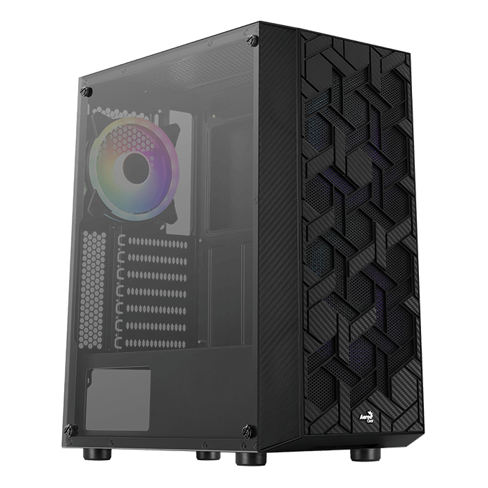 GABINETE AEROCOOL HIVE BLACK