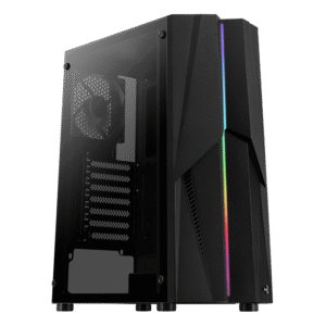GABINETE AEROCOOL MECHA BLACK
