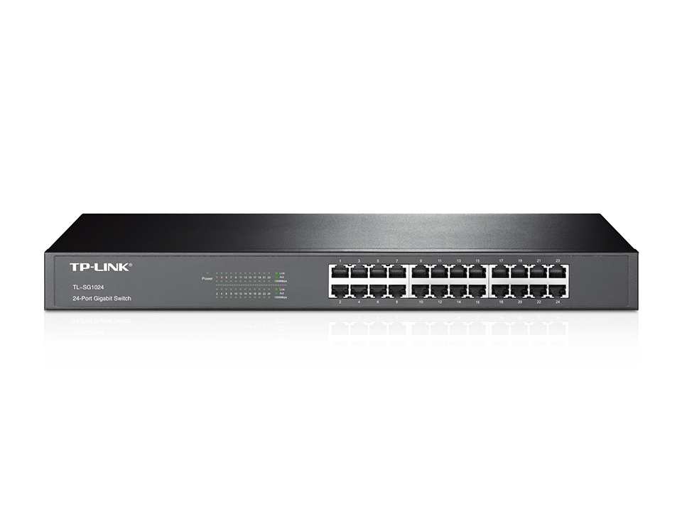 SWITCH 24 PUERTOS GIGABIT TL-SG1024 TP LINK SWITCH 24 PUERTOS GIGABIT TL-SG1024 TP LINK