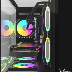 GABINETE GAMER CRYSTAL Z9M FLOE BLACK FORMULA V GABINETE GAMER CRYSTAL Z9M FLOE BLACK FORMULA V