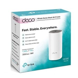 WHOLE-HOME MESH WI-FI SYSTEM AC1200 1PCS DECO E4 TP LINK