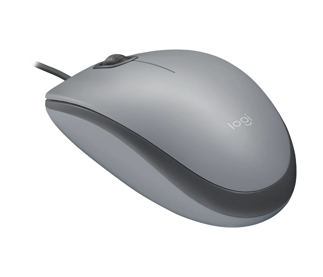 MOUSE LOGITECH M110 USB GRAY - Imagen 2