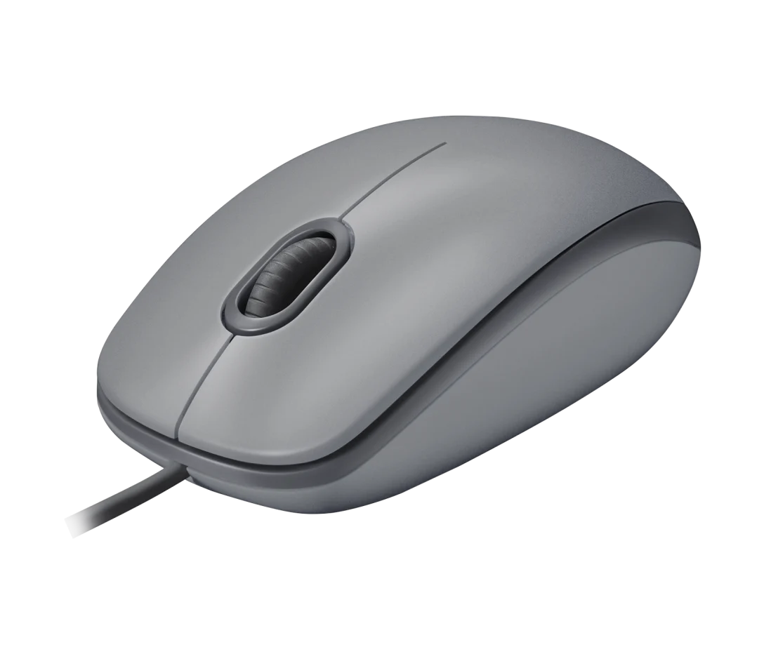 MOUSE LOGITECH M110 USB GRAY - Imagen 3