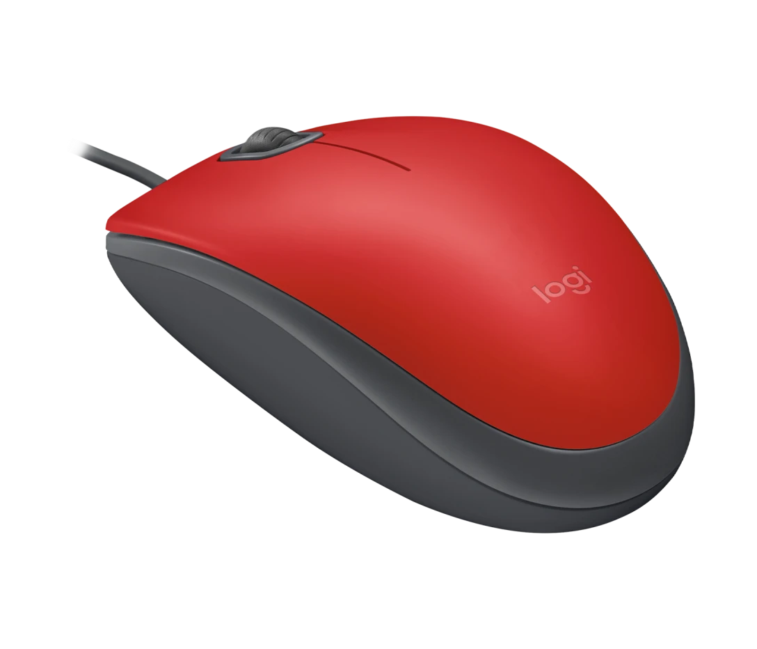 MOUSE LOGITECH M110 USB RED - Imagen 2